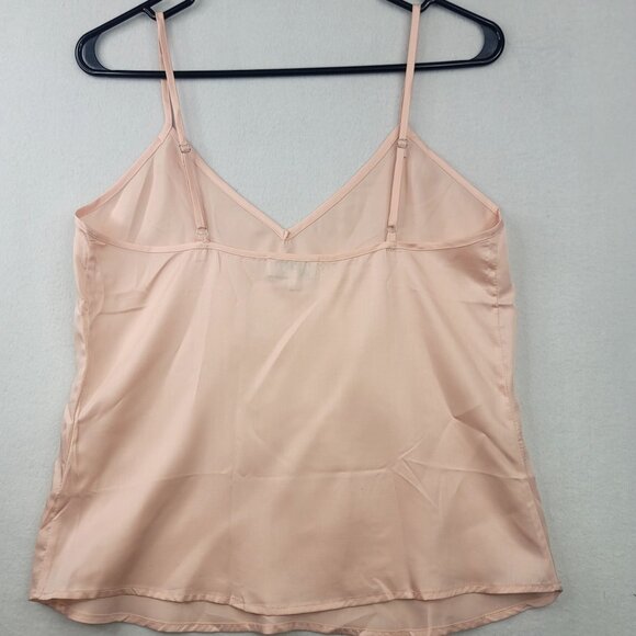 Ettitude Bamboo Cloud Pink Sateen Cami Adjust Strap Matching Storage Pouch Small - Picture 4 of 11